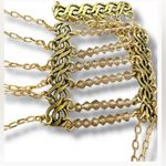 Free People  Ariana Ost Lotus Layered Gold Choker Photo 3