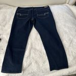 American Eagle  Women’s Sz‎ 18 Short Denim Dark Wash Jeans NWOT Photo 2