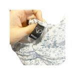 Windsor Juniors Floral Mini Bodycon Dress Size S Sleeveless Sweetheart Blue Whit Photo 3