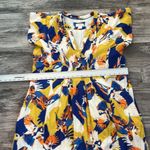 Anthropologie  Cassandra maxi Maeve DressYellow Blue Birds Short Sleeves X-Large Photo 2