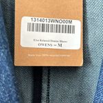 Reformation  Elsa Relaxed Denim Blazer Size: M Photo 6