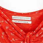 Urban Outfitters  Old Soul Floral Crop Top S Orange Photo 5