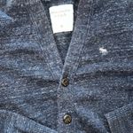 Abercrombie & Fitch Blue Cardigan Sweater Medium Photo 1