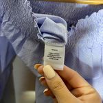 Derek Lam 10 Crosby White/Blue Striped Off The Shoulder Mid Sleeve Dress ( 10 ) Photo 3