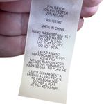 Joie  Houndstooth Cardigan Sweater Balloon Sleeves Beige Ivory Size Medium Photo 5