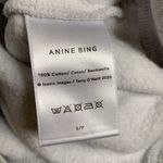 ANINE BING  terry O’Neill gray sweatshirt Photo 5