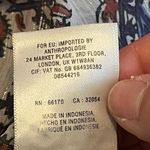 Anthropologie Floreat by Women's Zhara Floral Paisley Sheer Peasant Dress Small Photo 5