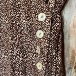 Urban Outfitters  UO Brown / Burgundy and White Floral Romper Photo 2