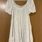 Rewind White Floral Lace Dress Photo 0