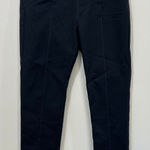 J. McLaughlin ‎ Hastings Pants 4 NWT $178 Skinny Button Sailor Black Solid Stretch Photo 0