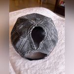 Gray Flannel White Plaid Hat Cap Strap Buckle Lea. Tee Da Brand Summer Outfit Photo 1