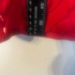 Free People  Wild Thing Red‎ Crochet Eyelet Long Sleeve Dress Size L NWT Photo 8