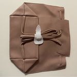 Francesca’s Nudish Blush Pink Lightweight Soft Faux Leather BackPack NWT Photo 4