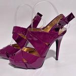 Report Signature Newbury Pink/Fuchsia Heels Size 7.5 Purple Photo 1