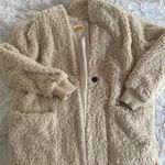 C&C California Faux Fur Light Pale Cream Jacket M Photo 1