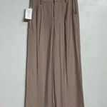 Cotton Candy LA Khaki High Waist Loose Trousers Sz M NWT Photo 0