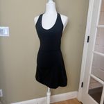 Aritzia Wilfred Free Black Knit Halter Mini Dress Size Small Photo 1