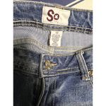 SO  Jeans Women's Size 13 Mid Rise Slimming Straight‎ Light Wash 32x30  BQE-C Photo 7
