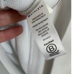 Athleta ‎ 24/7 Striped Crew Sweatshirt - White Black Stripe - Size xs Photo 4