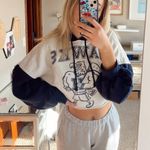 H&M Cropped Graphic Hoodie Photo 2