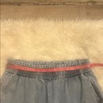 Kensie NWOT wide leg high rise cropped pull on cotton denim jeans M Photo 8