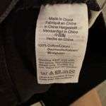 Madewell Women’s Rigid Denim Button Front A-Line Short Mini Skirt in Black Sz 24 Photo 9