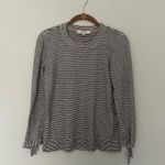 Loft  Black & White Stripe Sweater Photo 1