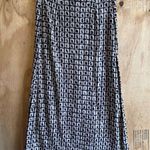 American Vintage Vintage Express Brown Giraffe Print Midi Pencil Skirt Sz 9/10 Photo 0