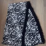 ZARA LARGE KNIT SCARF – ABSTRACT ANIMAL PRINT Photo 1