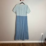 Vintage button down denim maxi dress Blue Size M Photo 4