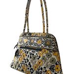 Vera Bradley - Floral Quilted Women's Bag - Yellow and Black-Large Photo 2