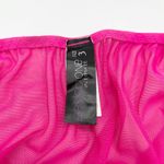 Babydoll Chemise Slip Dress Womens S/M Ruffled Coquette Lingerie Boudoir Dainty Pink Photo 2