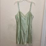 Morgan Taylor Mint Green Satin Slip Dress Pastel Photo 1