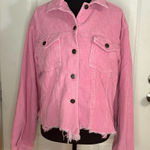 POL Pink Jacket Corduroy Style size Small Photo 0