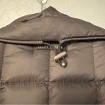 Ralph Lauren women's gray down feather filled puffer jacket size medium Photo 12