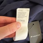 Fabletics  Women’s Active‎ Dress L Short Navy Cross Back Built-In Shorts NWT Photo 8