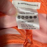 Anthropologie Terry Baseball Cap Hat Hard Bill One Size 100% Cotton Orange Photo 1
