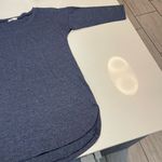π΅ Sherosa Blue 3/4 Sleeve Tunic Tee. Size small Photo 5
