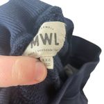 Madewell NWOT  MWL Airyterry Floral Embroidered Tapered Sweatpants Navy Size XXS Photo 11