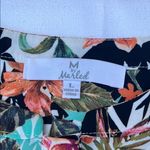 Marled Red and Orange Relaxed Mandarin Collar Hoodie Size L Photo 3