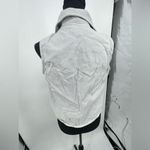 Lone star sleeveless‎ jean strip shirt size large Blue Photo 3