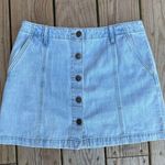 Forever 21 jean skirt with buttons down front Photo 0