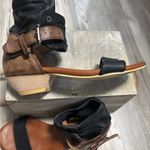 Serene Island Peach line boho style shoes see last pic for flaws Size 6 Black Photo 2