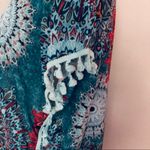 Yincra Blue Red Orange Colorful Swim Beach Pool Cover Up Size 8 Photo 3