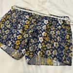 Inked & Faded Women Hawaiian Tropical Hibiscus Blue /Yellow/ Pink Floral Shorts. Size 16 Photo 2