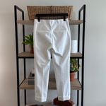 Ann Taylor  Mid-Rise White Cuffed Woven Career Dress Pant Trouser, 2 Photo 3