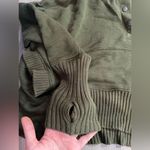 Free People Movement Honey dove Olive Green Pullover Hoodie Sweatshirt size XS Photo 5