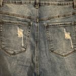 Wax Jean Women's Light Blue‎ Ripped Skinny Jeans Blue Size 16 Photo 5
