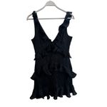 Revolve  Eva Mini Dress in Noir (Black) House of Harlow 1960 Size: Medium Photo 4