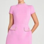 Nadine Merabi Simone Pink Pearl Mini Dress Photo 0